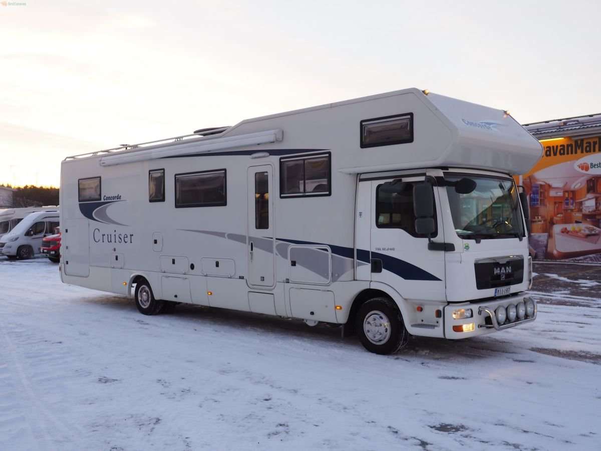 Caravans-Wohnm Concorde Van in White used in Ransbach-Baumbach for € 159,000.-