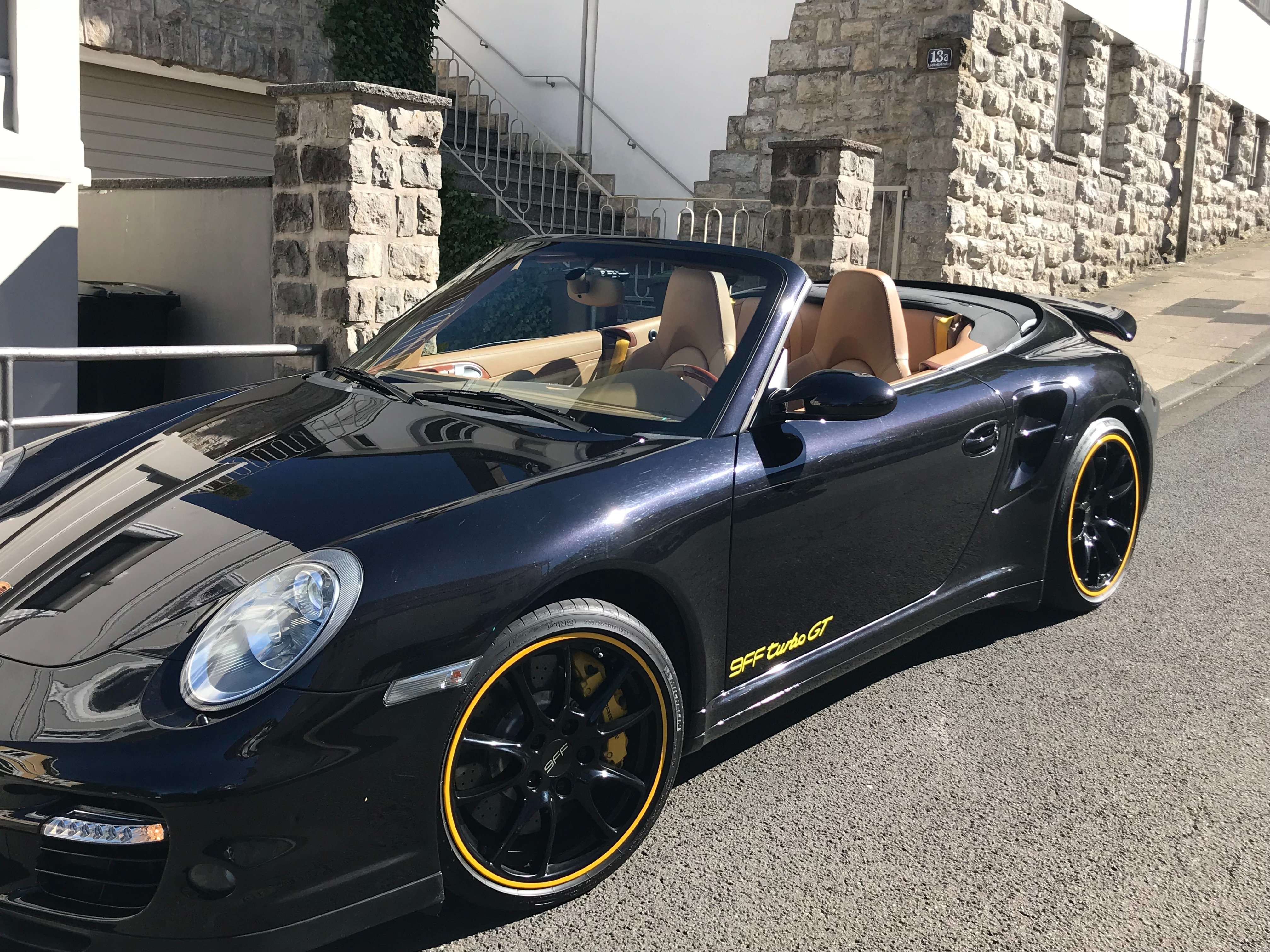 9ff GTurbo Convertible in Black used in Bielefeld for € 97,000.-