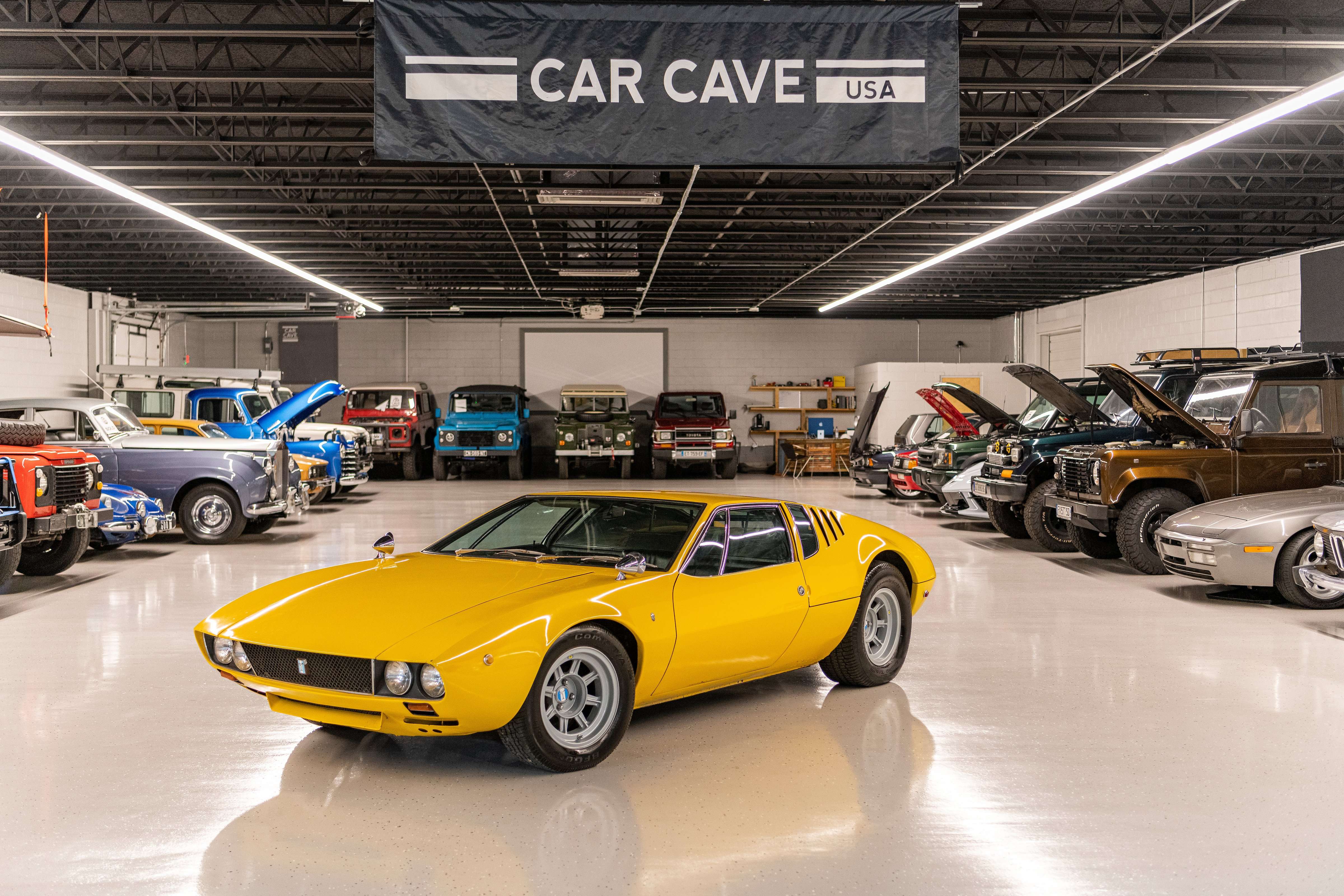 De Tomaso Mangusta Coupe in Yellow used in Zonhoven for € 999,999.-