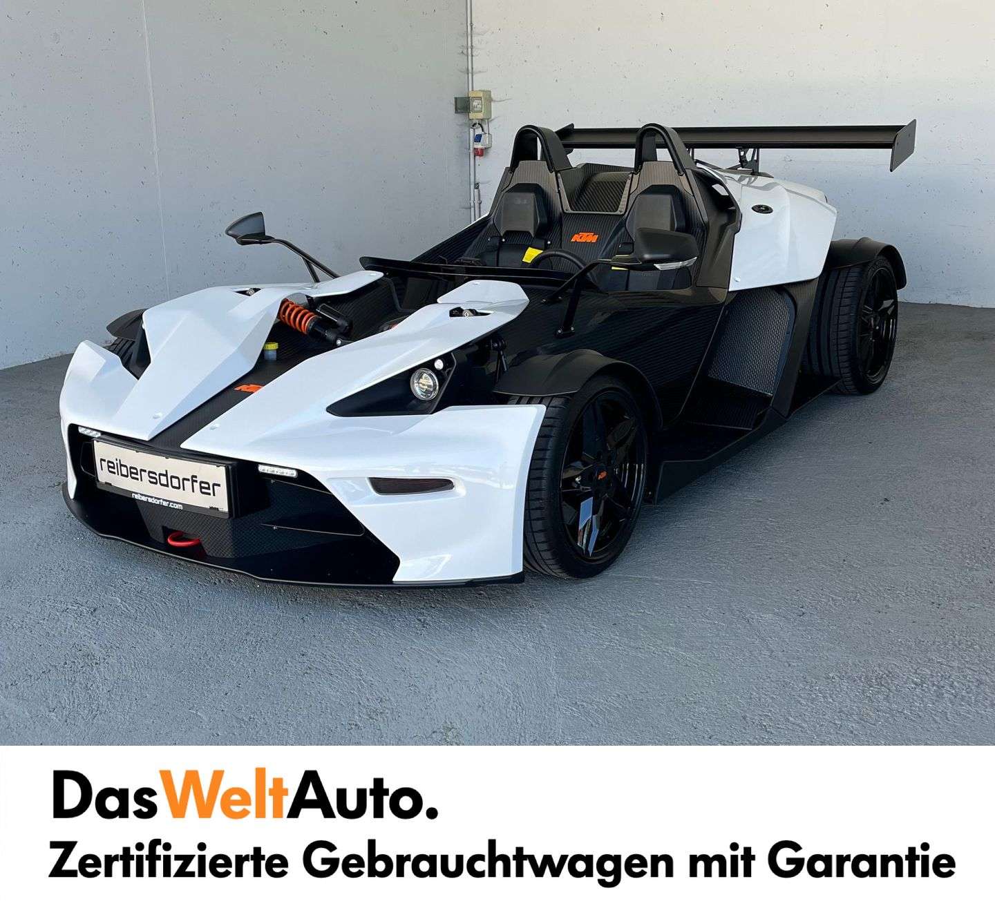 KTM X-Bow R Convertible in White used in Obertrum am See for € 170,000.-