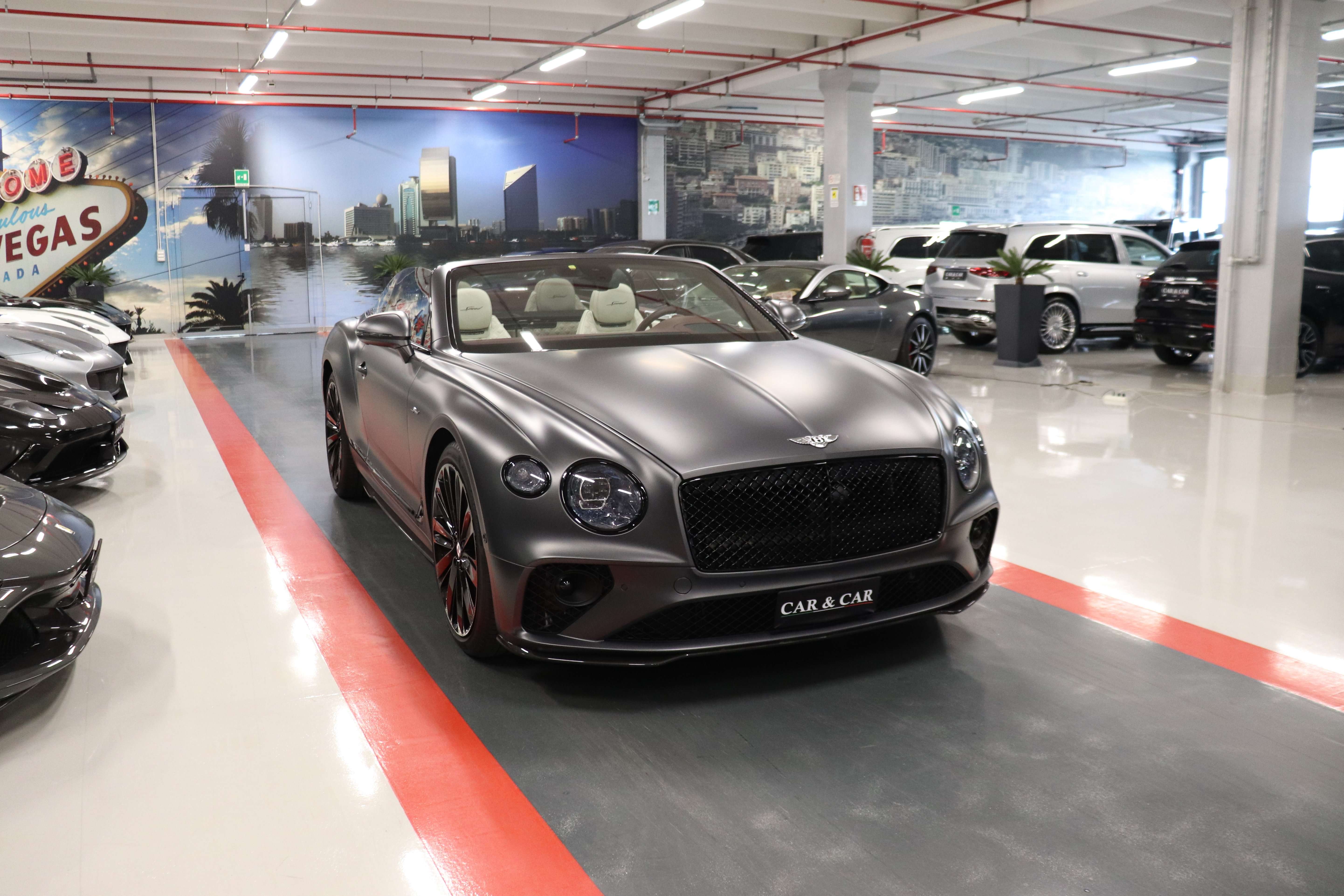 Bentley Continental Convertible in Grey used in Zibido San Giacomo – Milano for € 388,000.-