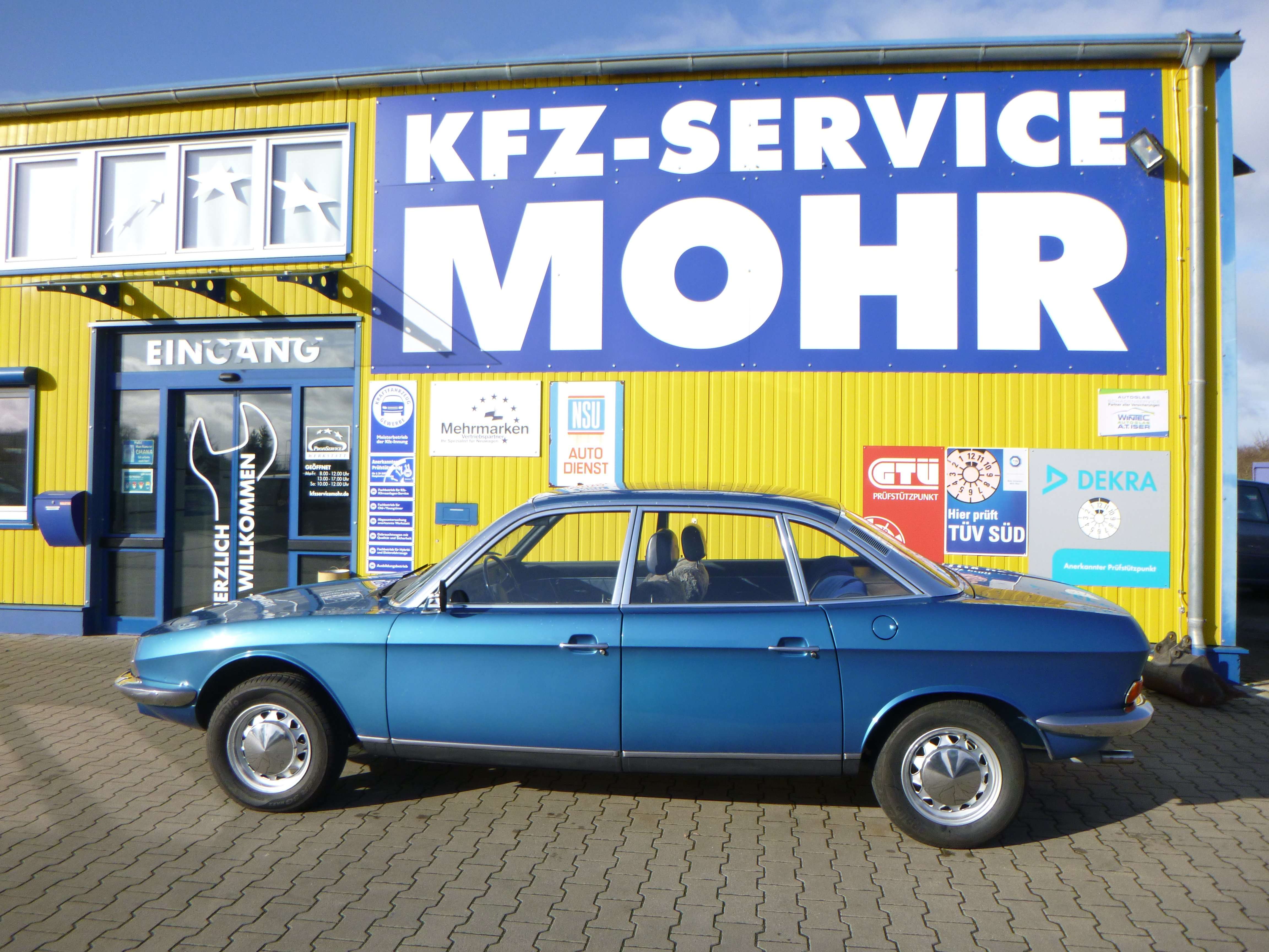 NSU RO80 Sedan in Blue used in Oerlenbach for € 15,000.-