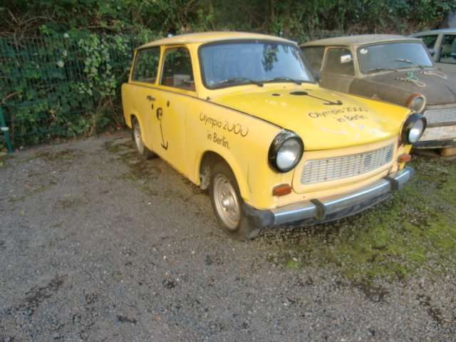 Trabant P601 Station wagon in Yellow used in Brandenburg for € 1,900.-