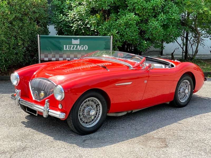 Austin-Healey 100 Convertible in Red antique / classic in Roncadelle - Brescia - Bs for € 85,000.-