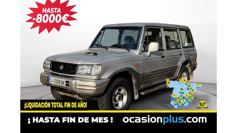 Galloper Exceed Off-Road/Pick-up in Silver used in Maliaño for € 6,300.-
