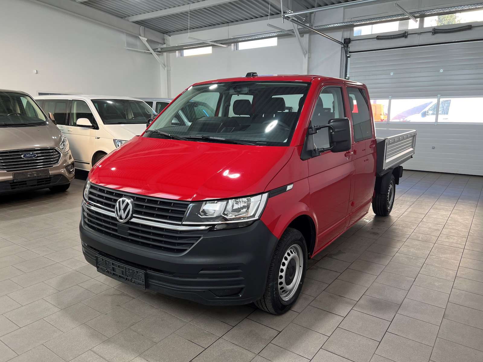 Volkswagen T6.1 Transporter Van in Red used in Naumburg for € 45,990.-