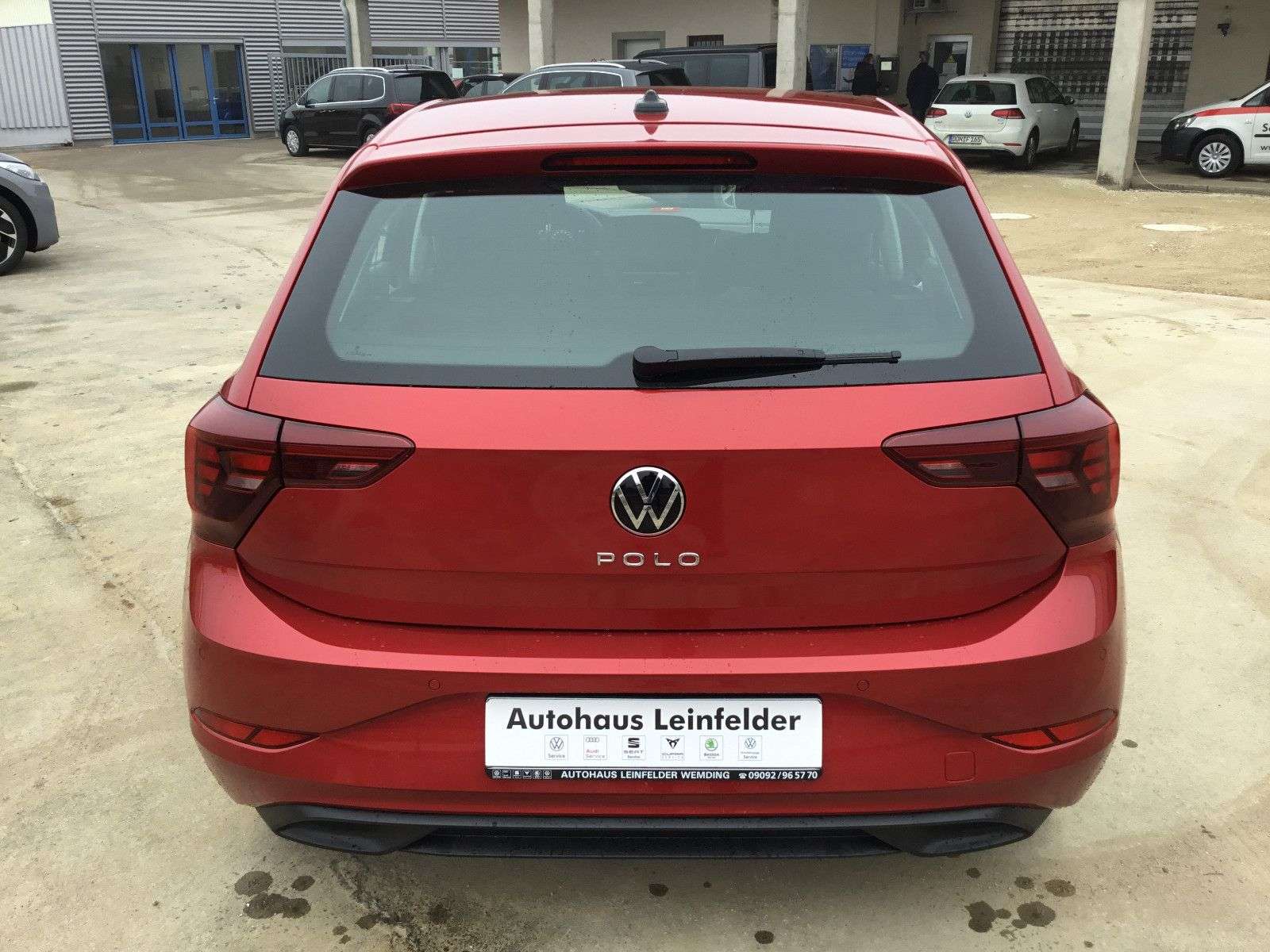 Volkswagen Polo Compact in Red pre-registered in Wemding for € 21,990.-