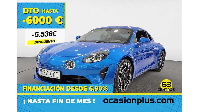 Alpine A110 Coupe in Blue used in Torremolinos for € 55,364.-