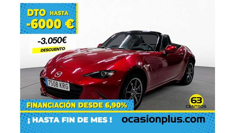 Mazda MX-5 Coupe in Red used in Torremolinos for € 19,800.-