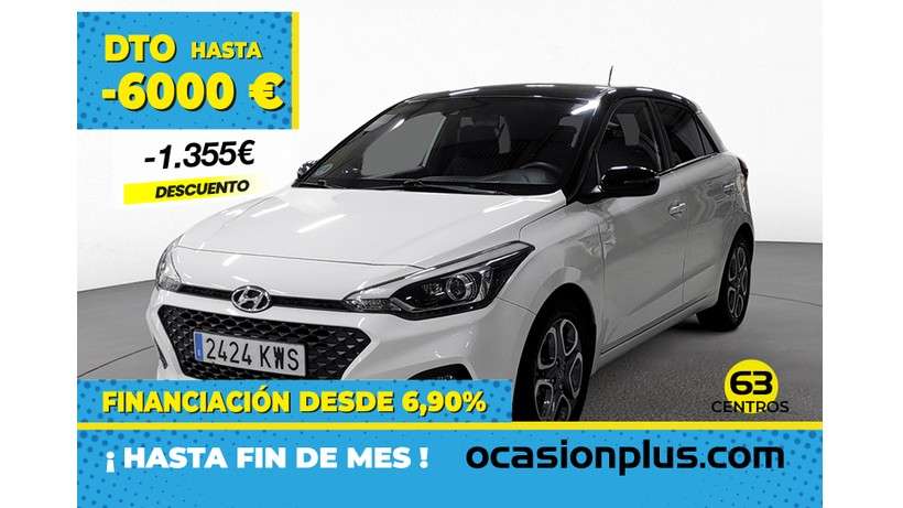Hyundai i20 Compact in White used in Albacete for € 13,545.-