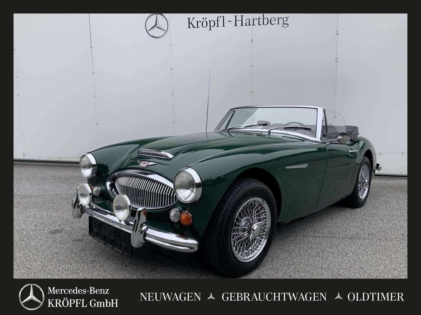 Austin Healey Convertible in Green antique / classic in Hartberg for € 67,900.-