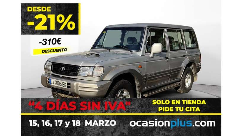 Galloper Exceed Off-Road/Pick-up in Silver used in Murcia for € 5,990.-