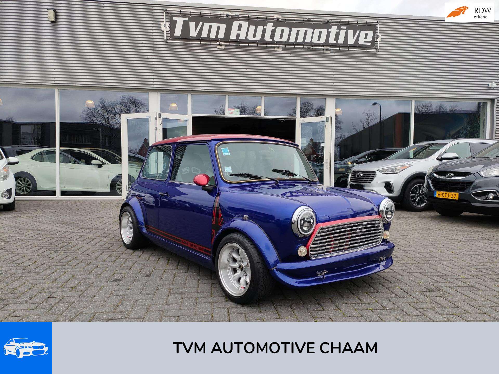 Rover MINI Sedan in Blue used in Chaam for € 16,940.-