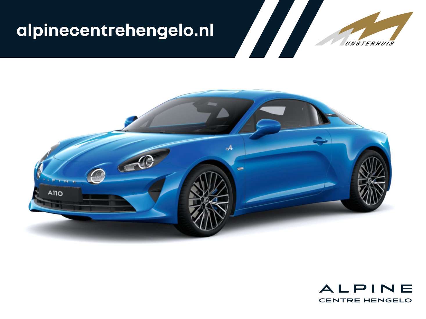 Alpine A110 Coupe in Blue new in HENGELO for € 85,480.-