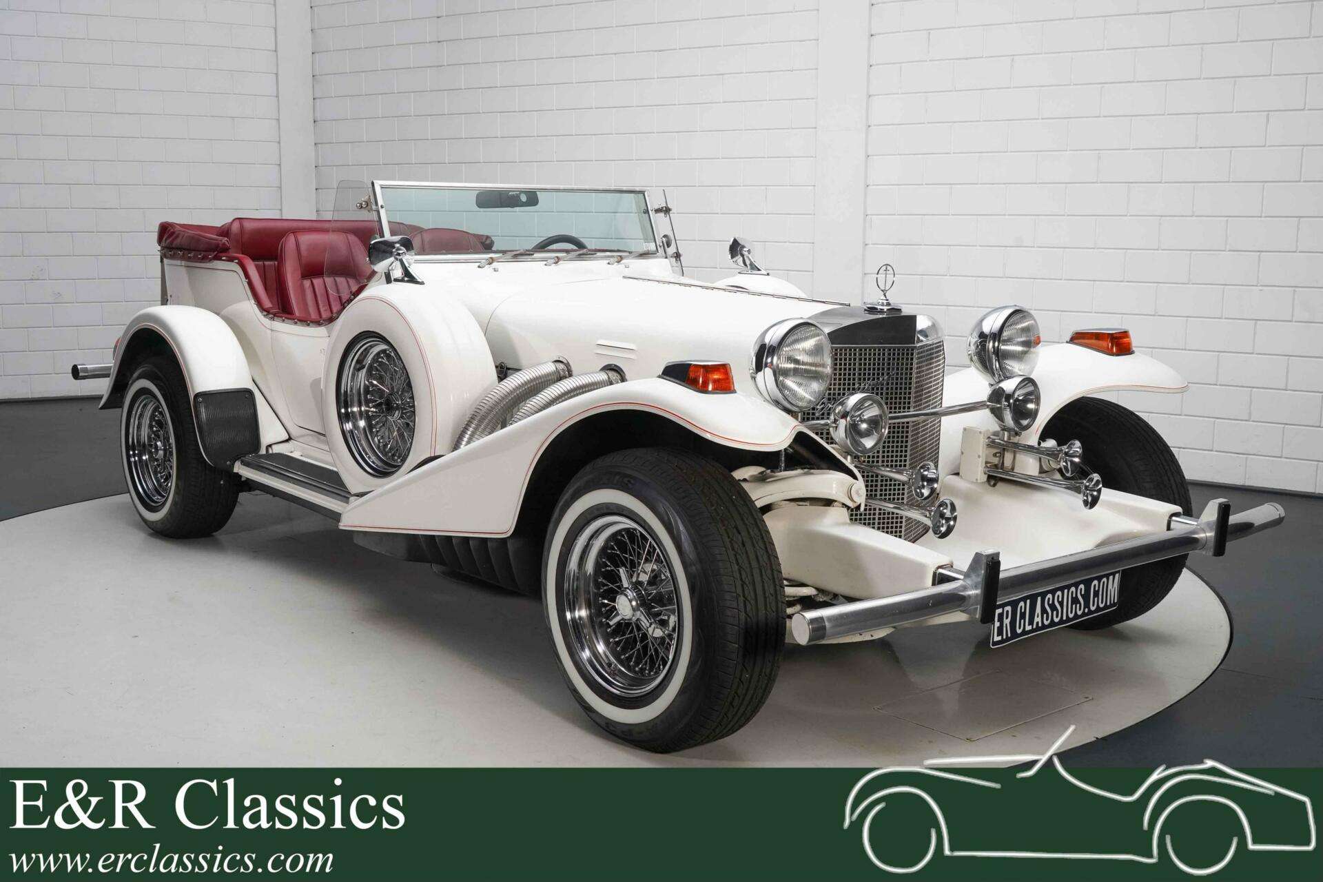 Oldtimer Excalibur Convertible in White antique / classic in WAALWIJK for € 69,950.-