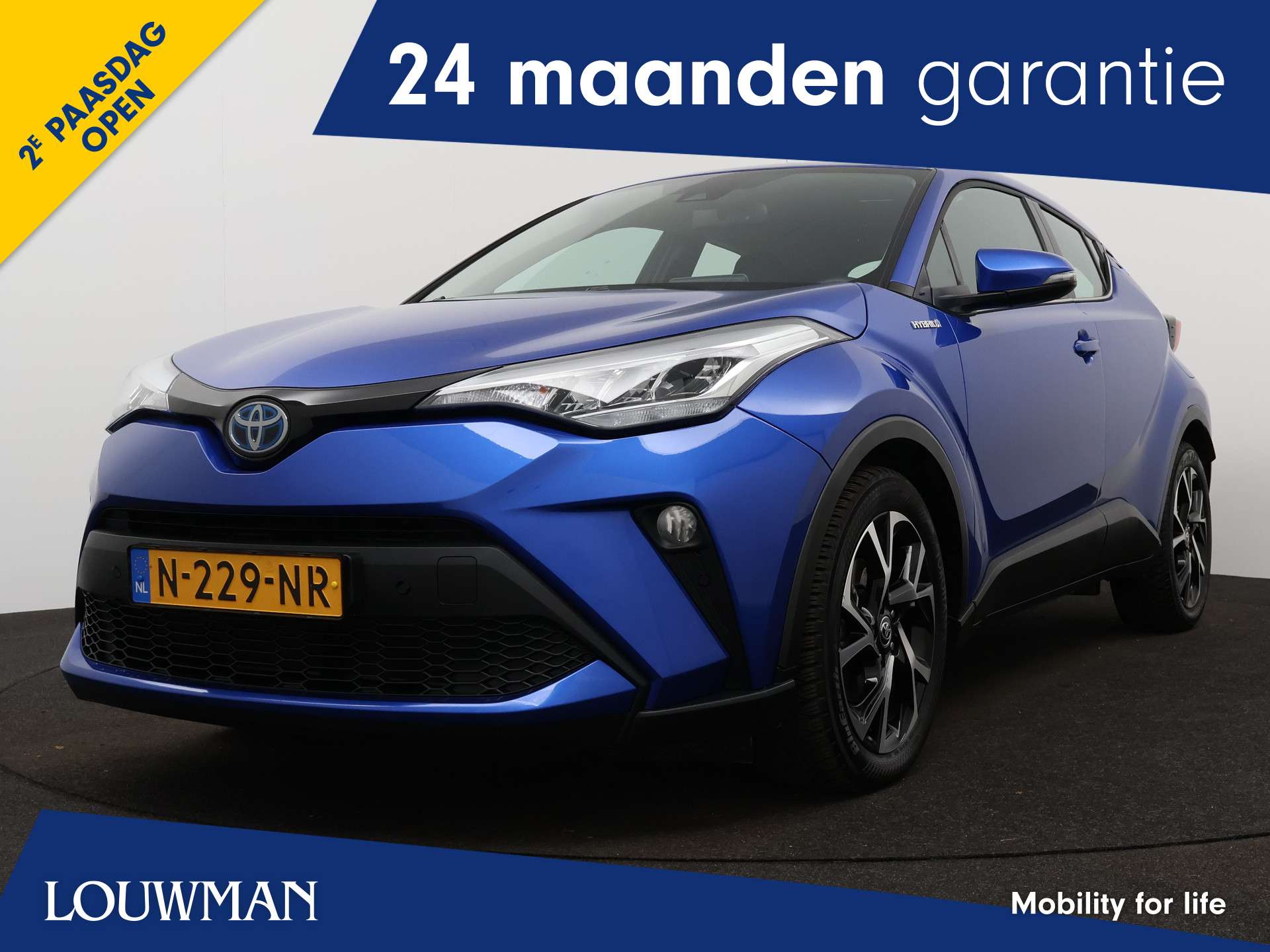 Toyota C-HR Off-Road/Pick-up in Blue used in `S-GRAVENHAGE for € 27,925.-