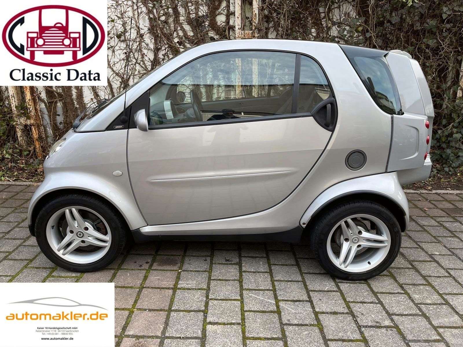 smart forTwo Compact in Silver used in Saarbrücken for € 6,450.-