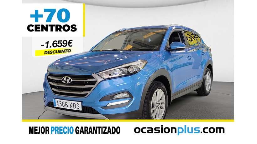 Hyundai TUCSON Off-Road/Pick-up in Blue used in TERRASSA for € 16,591.-