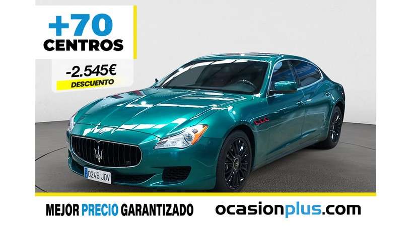 Maserati Quattroporte Sedan in Green used in MÁLAGA for € 25,445.-