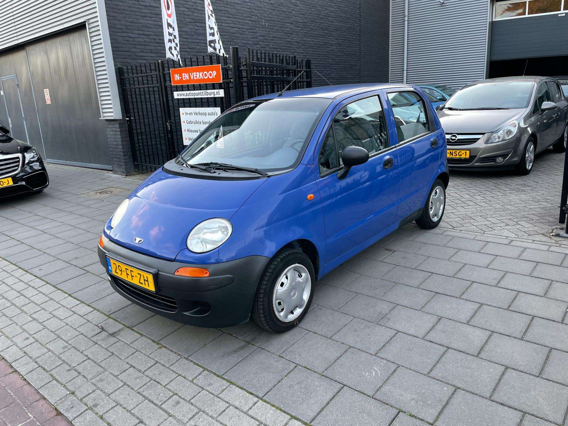 Daewoo Matiz Compact in Blue used in TILBURG for € 999.-