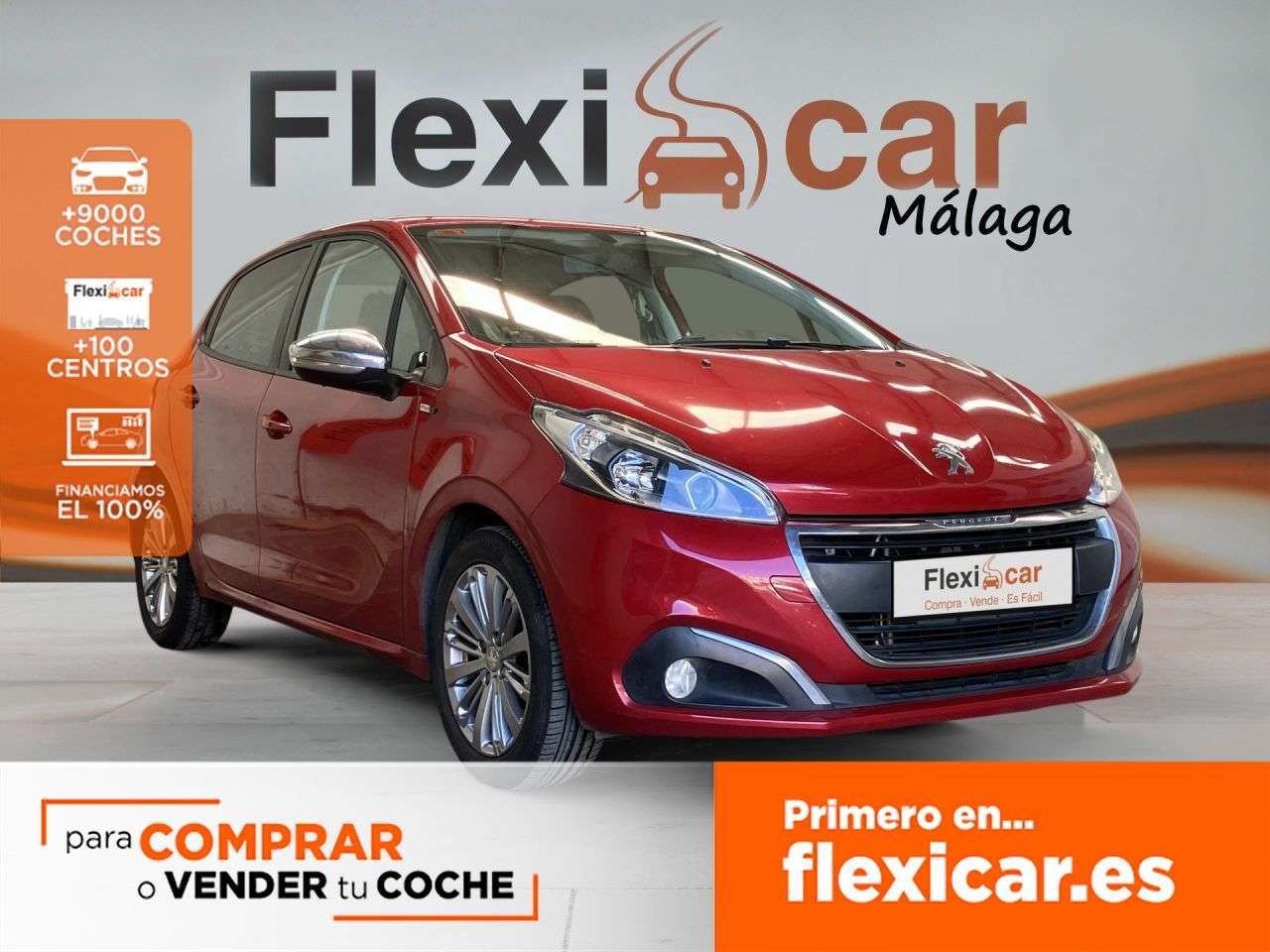 Peugeot 208 Compact in Red used in alcalá de guadaira for € 9,990.-