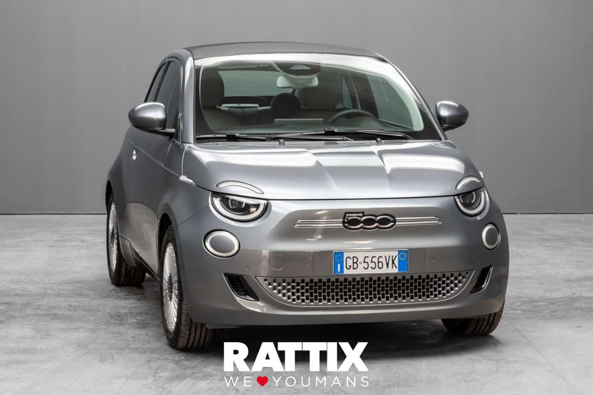 Fiat 500e Compact in Grey used in Sala Bolognese - Bologna for € 24,816.-