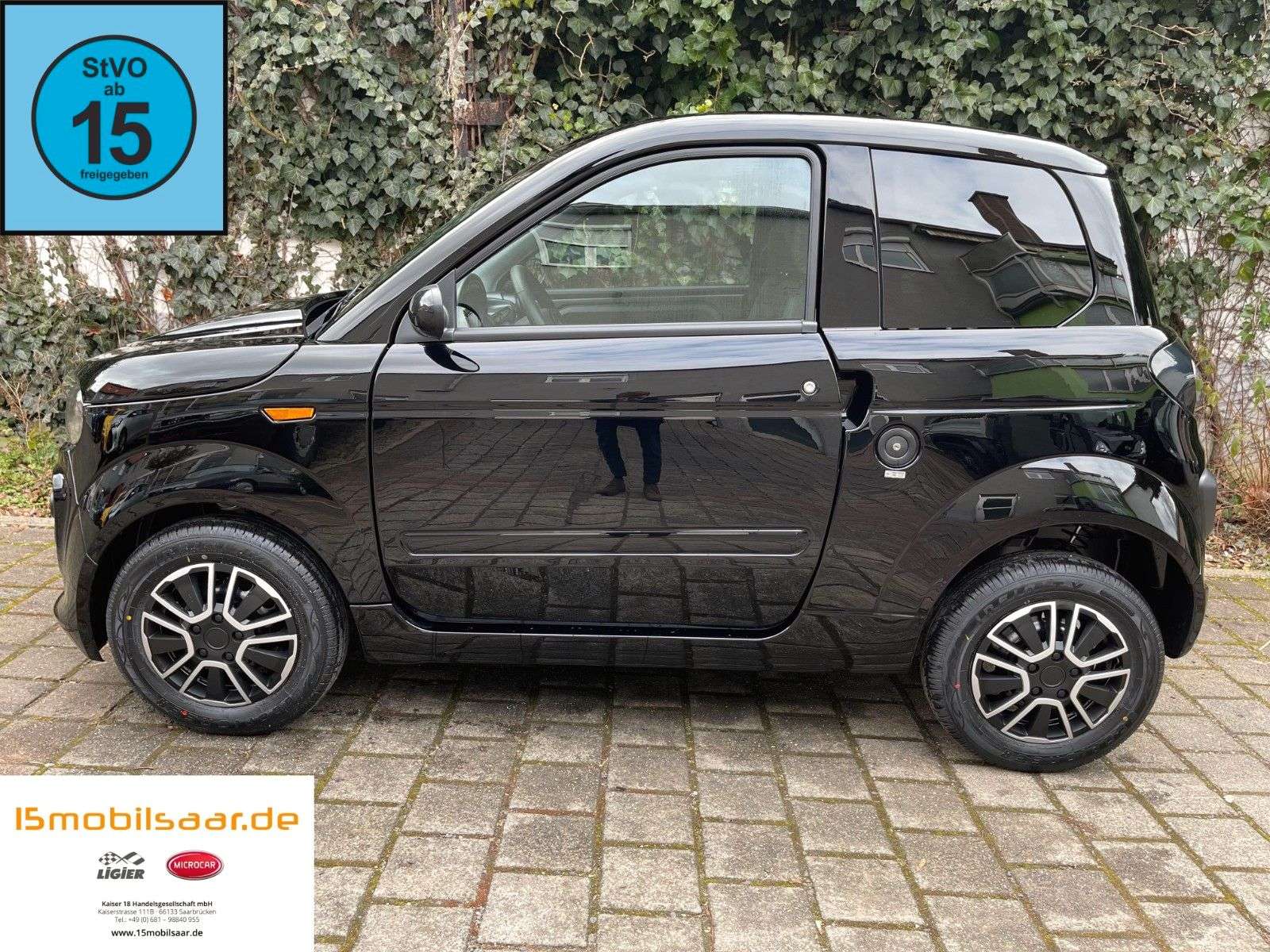 Microcar M.Go Compact in Black new in Saarbrücken for € 11,889.-