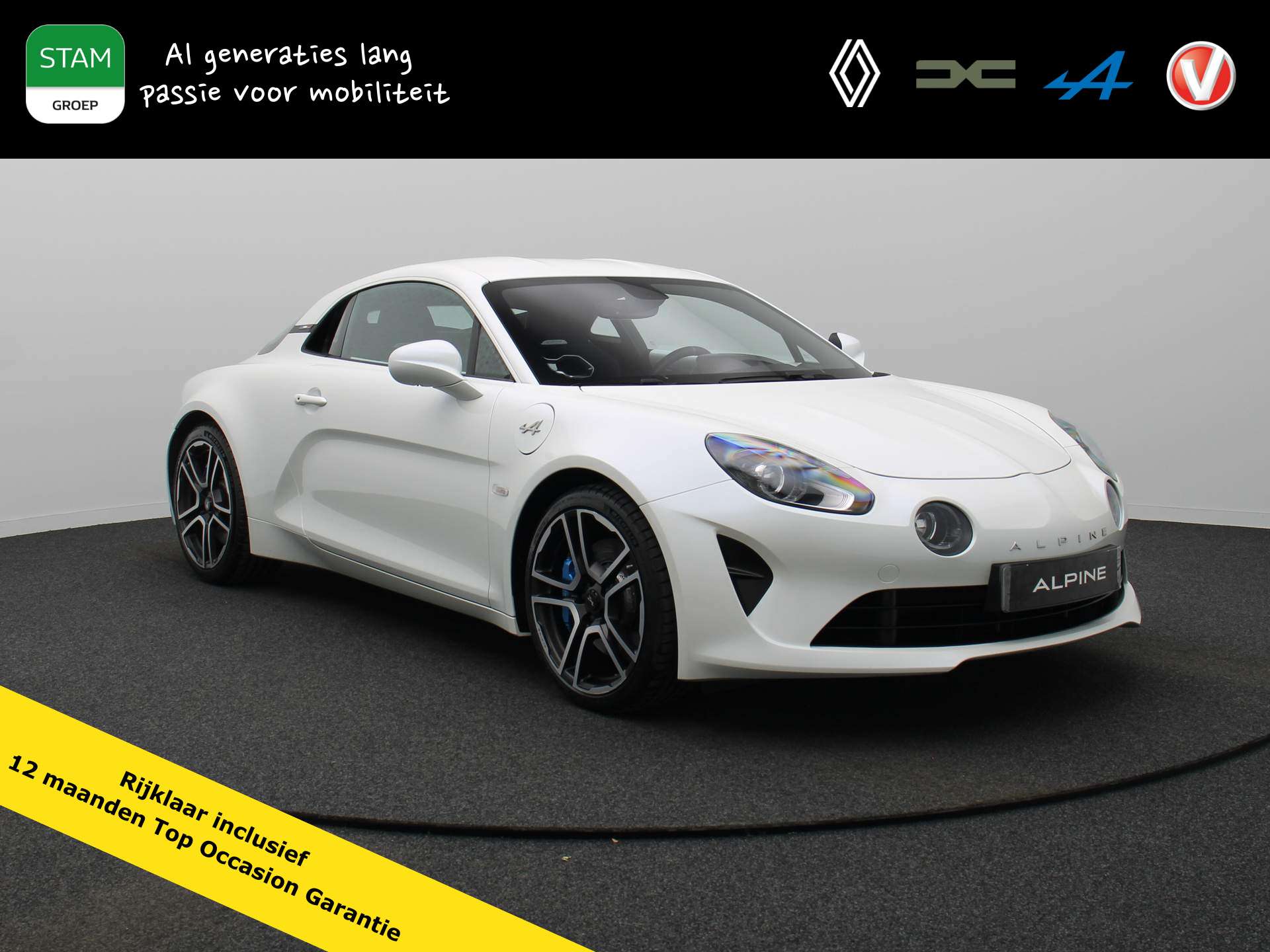 Alpine A110 Coupe in White used in SOEST for € 67,990.-