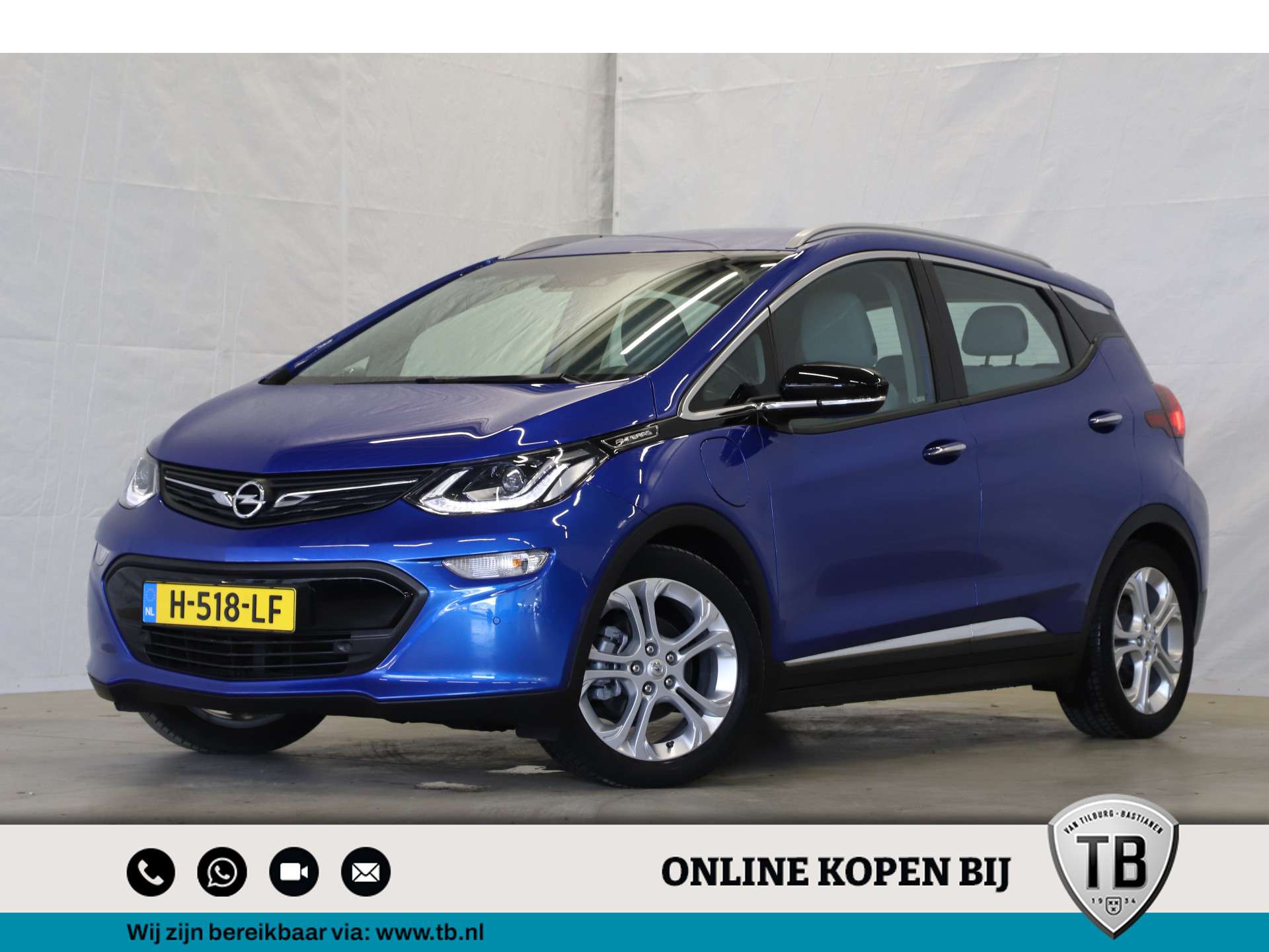 Opel Ampera-E Compact in Blue used in ROOSENDAAL for € 24,940.-