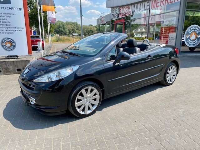 Peugeot 207 Convertible in Black used in Erpe-Mere for € 6,490.-