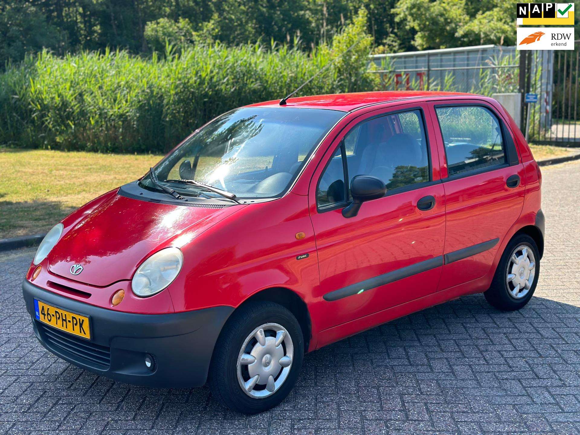 Daewoo Matiz Compact in Red used in LELYSTAD for € 999.-