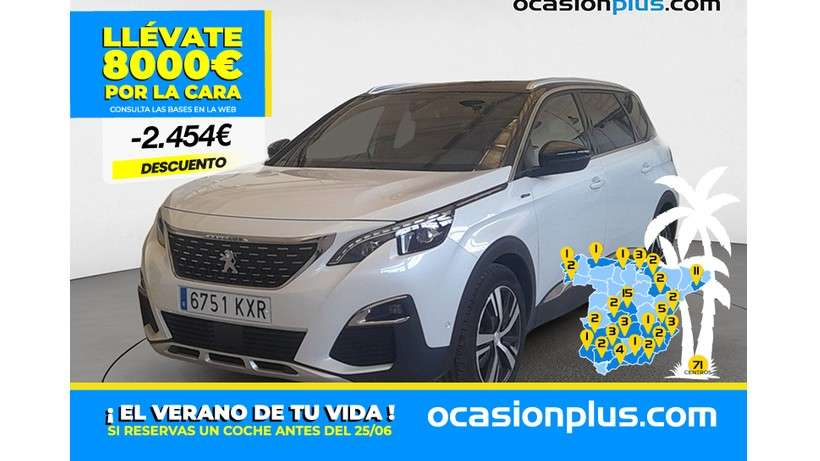 Peugeot 5008 Off-Road/Pick-up in White used in Alicante for € 24,536.-