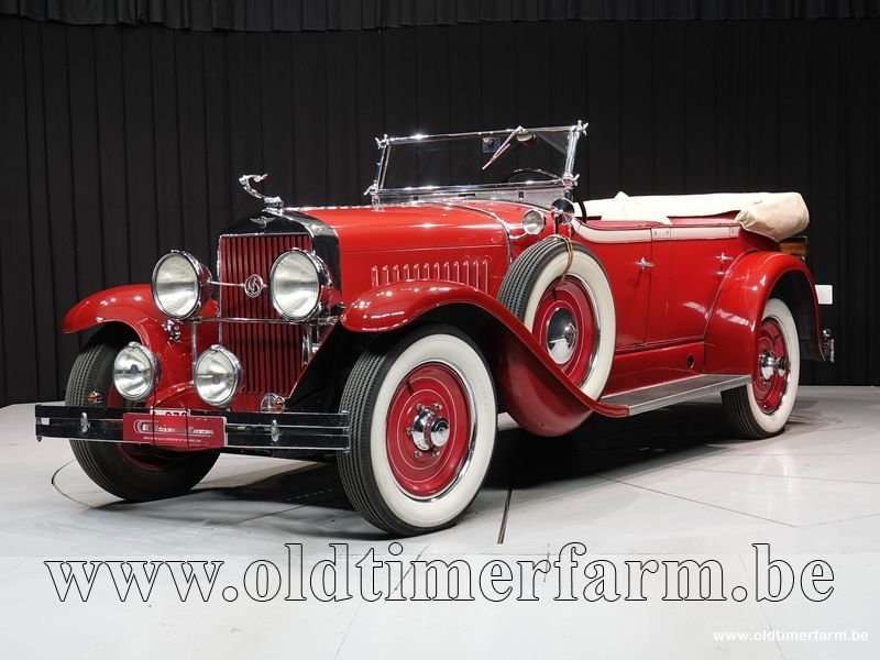 Oldtimer LaSalle Convertible in Red antique / classic in Aalter for € 72,000.-