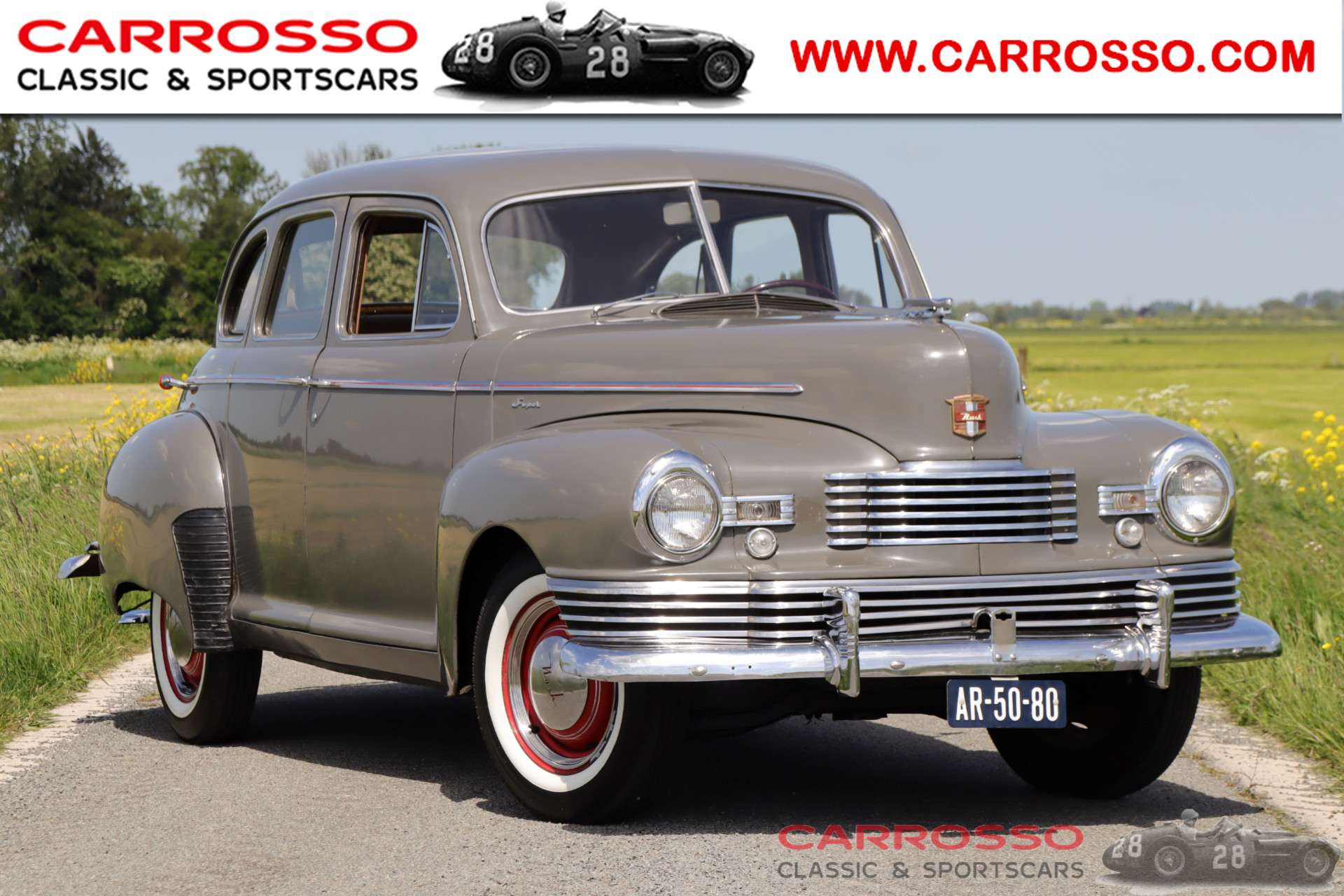Oldtimer Nash Sedan in Grey antique / classic in OLDEMARKT for € 22,500.-