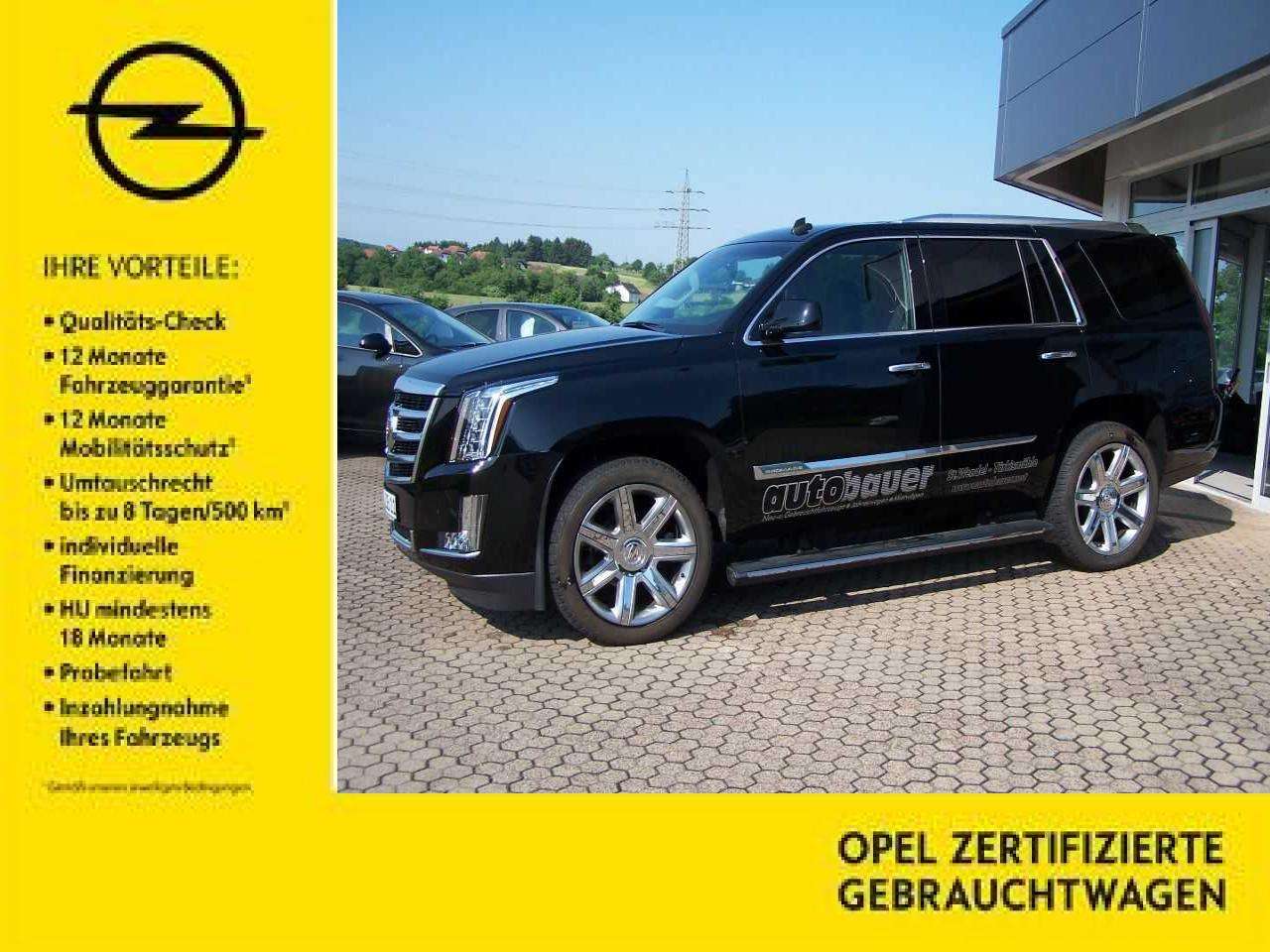 Cadillac Escalade Off-Road/Pick-up in Black used in St. Wendel for € 69,900.-