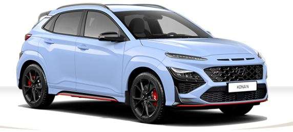 Hyundai KONA Off-Road/Pick-up in Blue pre-registered in Tuttlingen for € 38,490.-