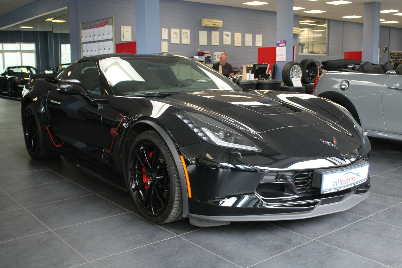 Corvette C7 Coupe in Black used in Euskirchen-Flamersheim for € 76,980.-