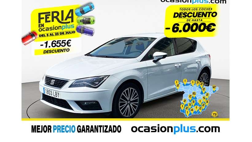 SEAT Leon Compact in White used in SANTA FE for € 16,545.-