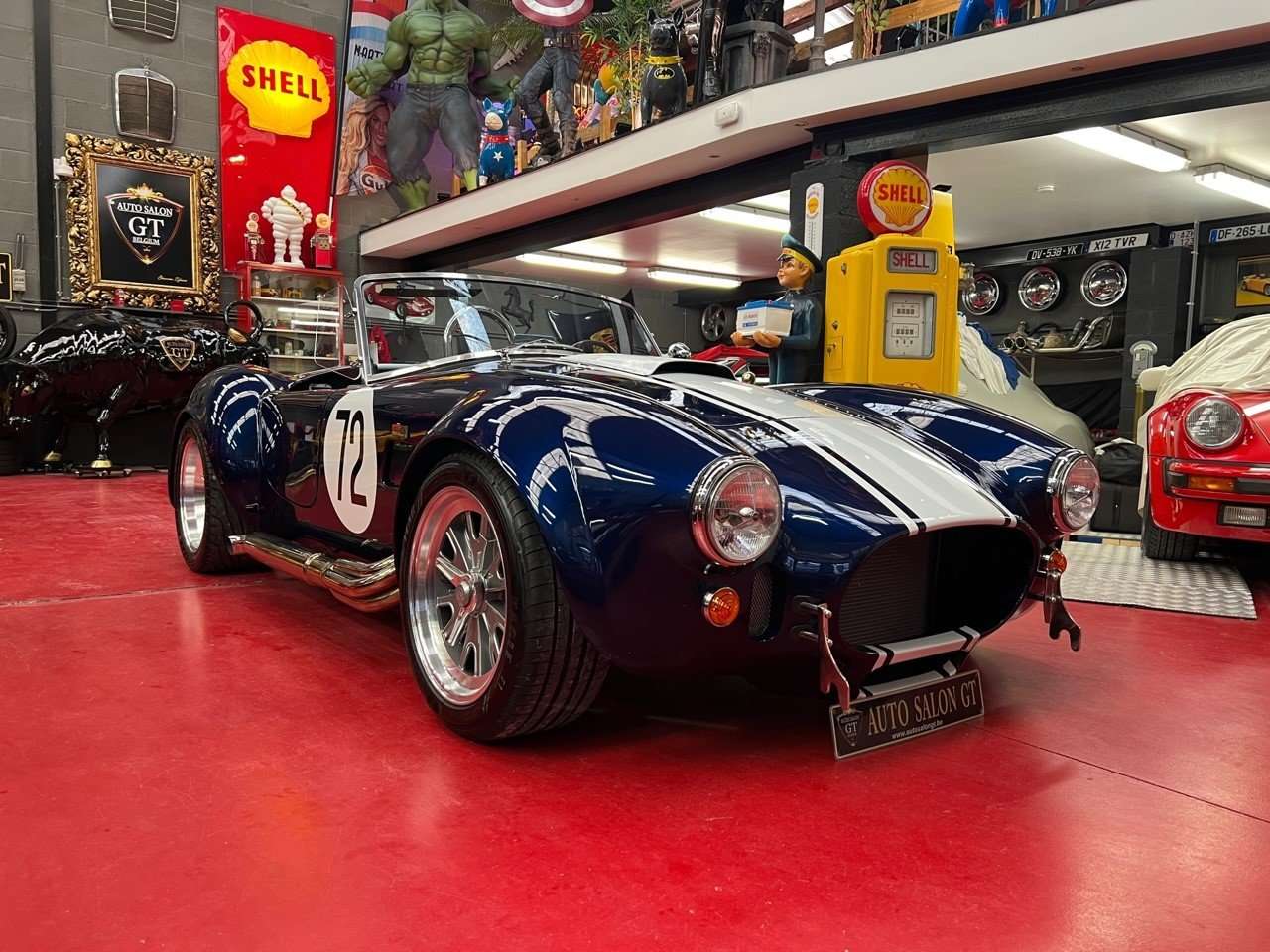 AC Cobra Convertible in Blue used in Barchon for € 129,990.-