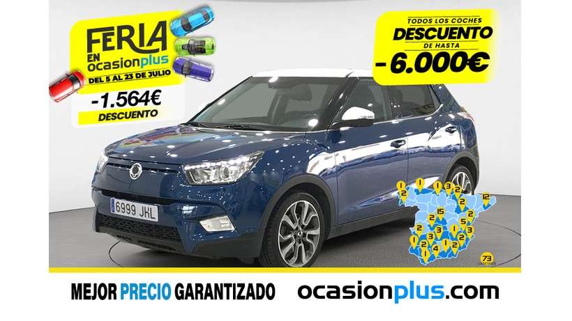 SsangYong Tivoli Off-Road/Pick-up in Blue used in Albacete for € 12,636.-