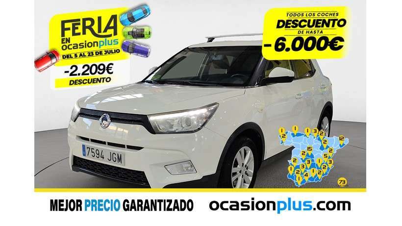 SsangYong Tivoli Off-Road/Pick-up in White used in Albacete for € 12,591.-