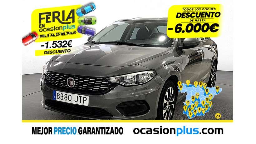 Fiat Tipo Compact in Grey used in Murcia for € 9,818.-