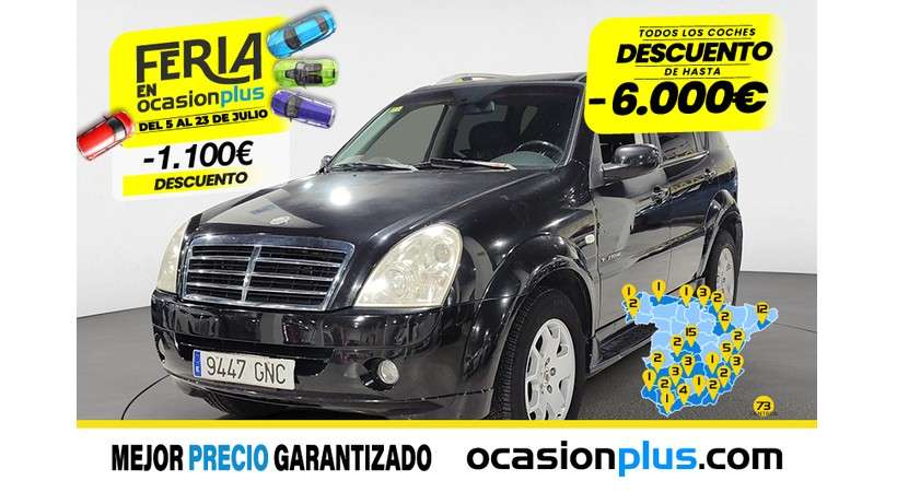 SsangYong REXTON Off-Road/Pick-up in Black used in Córdoba for € 9,200.-