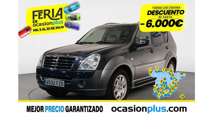 SsangYong REXTON Off-Road/Pick-up in Blue used in Vigo for € 10,300.-