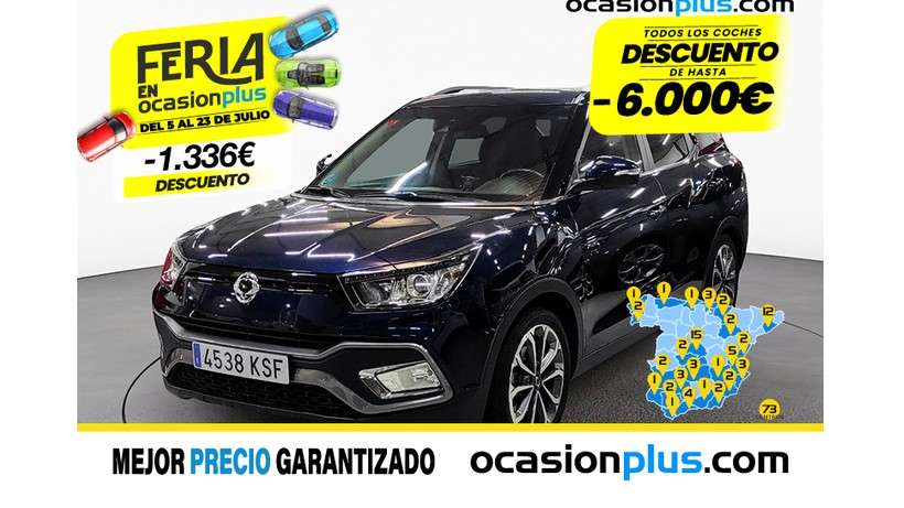 SsangYong XLV Off-Road/Pick-up in Blue used in Alicante for € 13,364.-