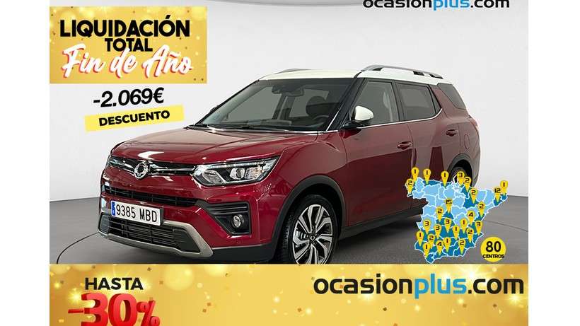SsangYong Tivoli Off-Road/Pick-up in Red used in Albacete for € 20,681.-