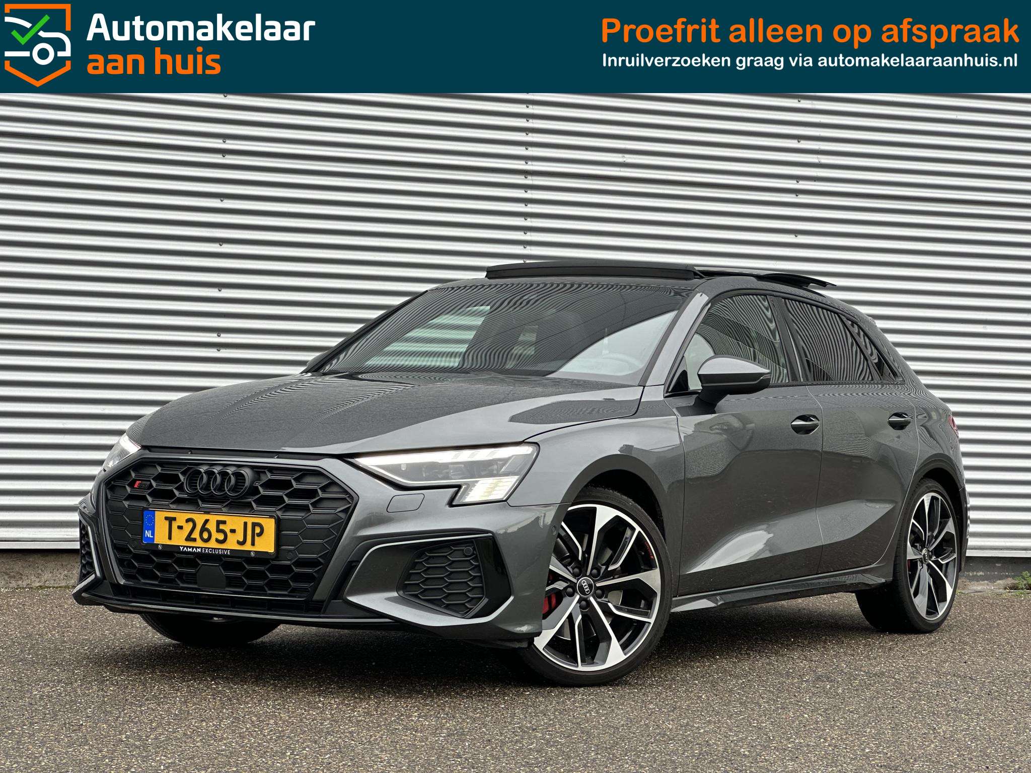 Audi S3 Compact in Grey used in MIJDRECHT for € 64,995.-
