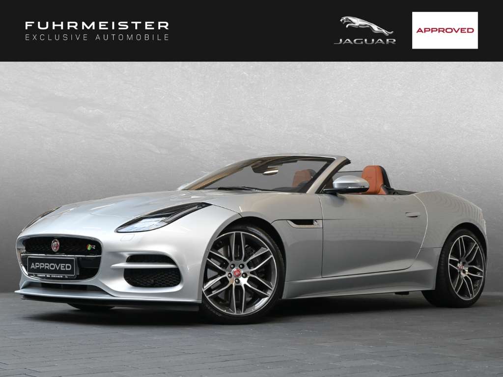 Jaguar F-Type Convertible in Silver used in Mainz-Hechtsheim for € 71,780.-