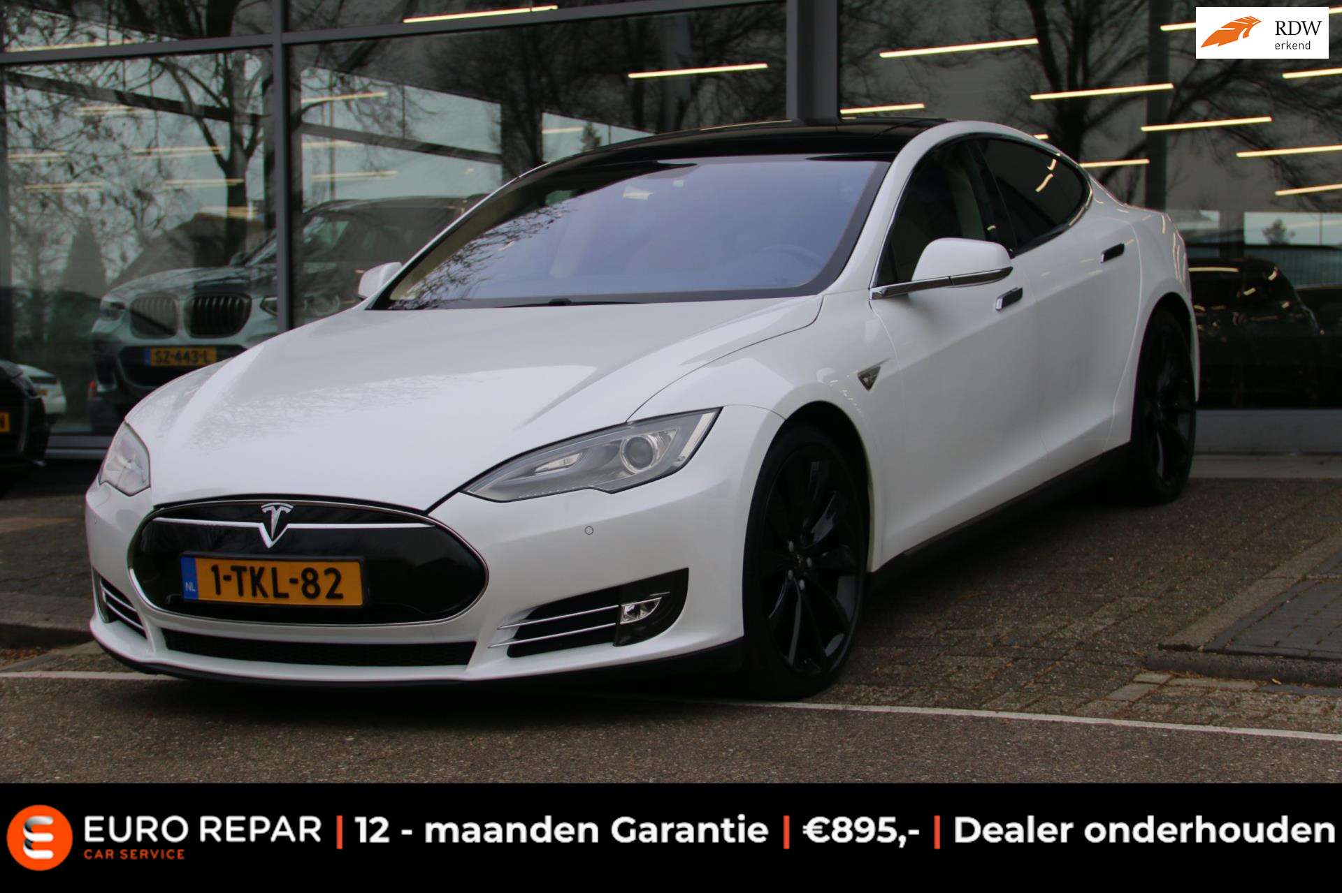 Tesla Model S Compact in White used in BOSKOOP for € 25,795.-