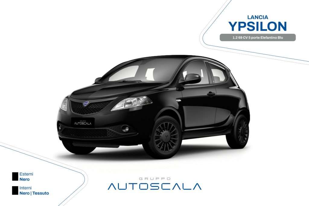 Lancia Ypsilon Sedan in Black used in Pozzuoli - Na for € 8,490.-